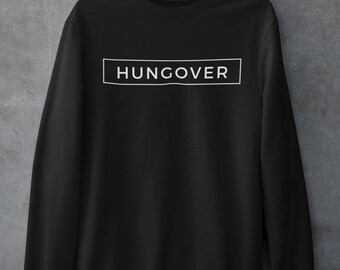 hungover tie dye hoodie