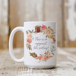 Jane Austen Quote, Pride and Prejudice Mug, Bookish, Reading Mug, Book Lover Mug, Jane Austen Mug, Jane Austen Gift, Regencycore, Book Mug