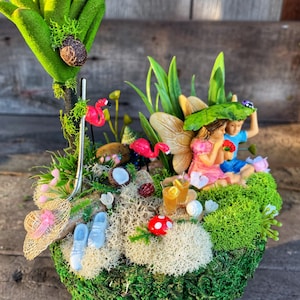 Fairy Garden, Miniature Fairy Garden Accessory, Complete Fairy Garden, Dollhouse Miniature Golf Accessory, Housewarming Gift, Birthday Gift