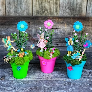 Fairy Garden, Teacher Gift, Miniature Fairy Garden, Complete Fairy Garden Kit, Teacher Appreciation Gift, Fairy Garden Supply, Teacher Fairy