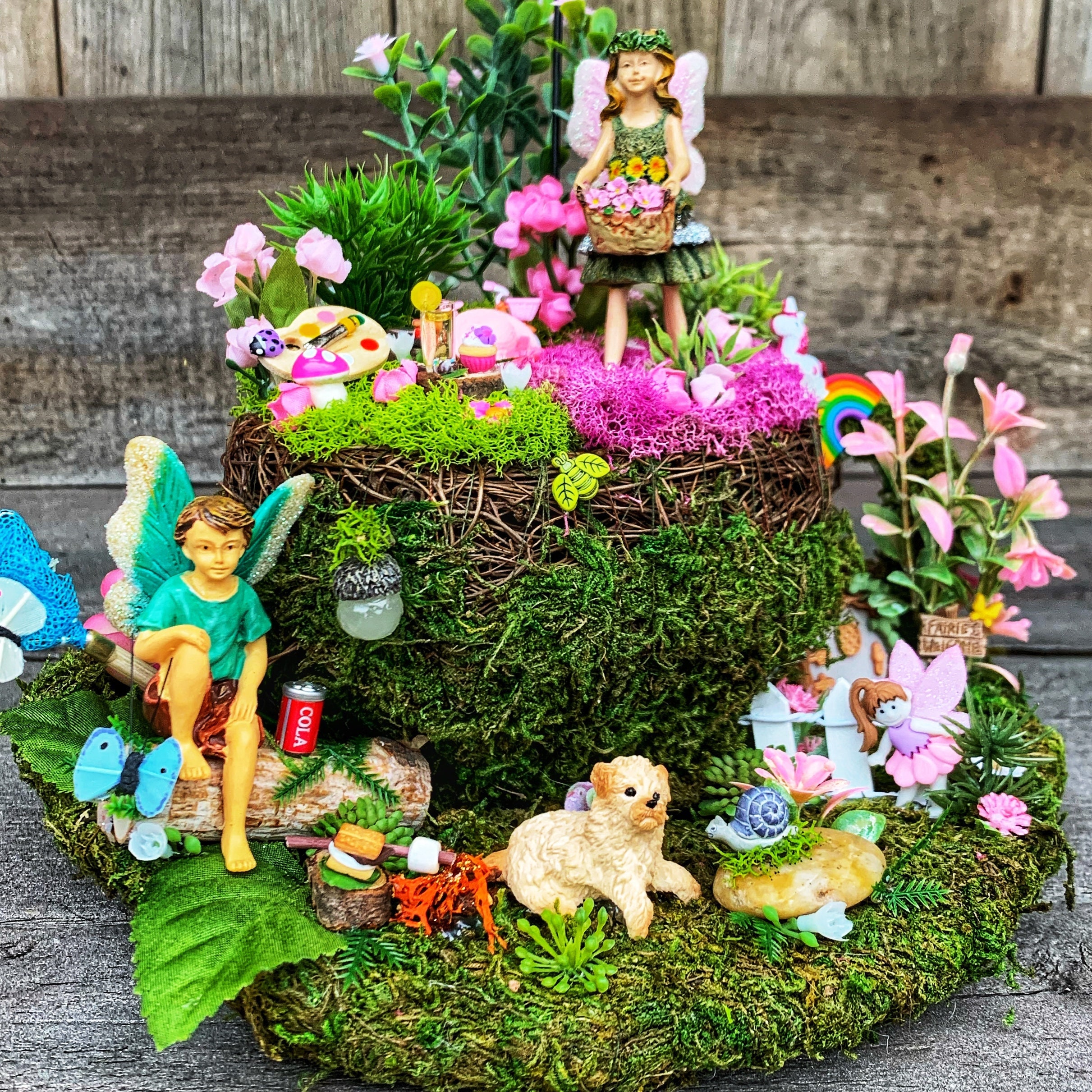 Fairy Garden Miniature Fairy Garden Mother's Day Gift - Etsy