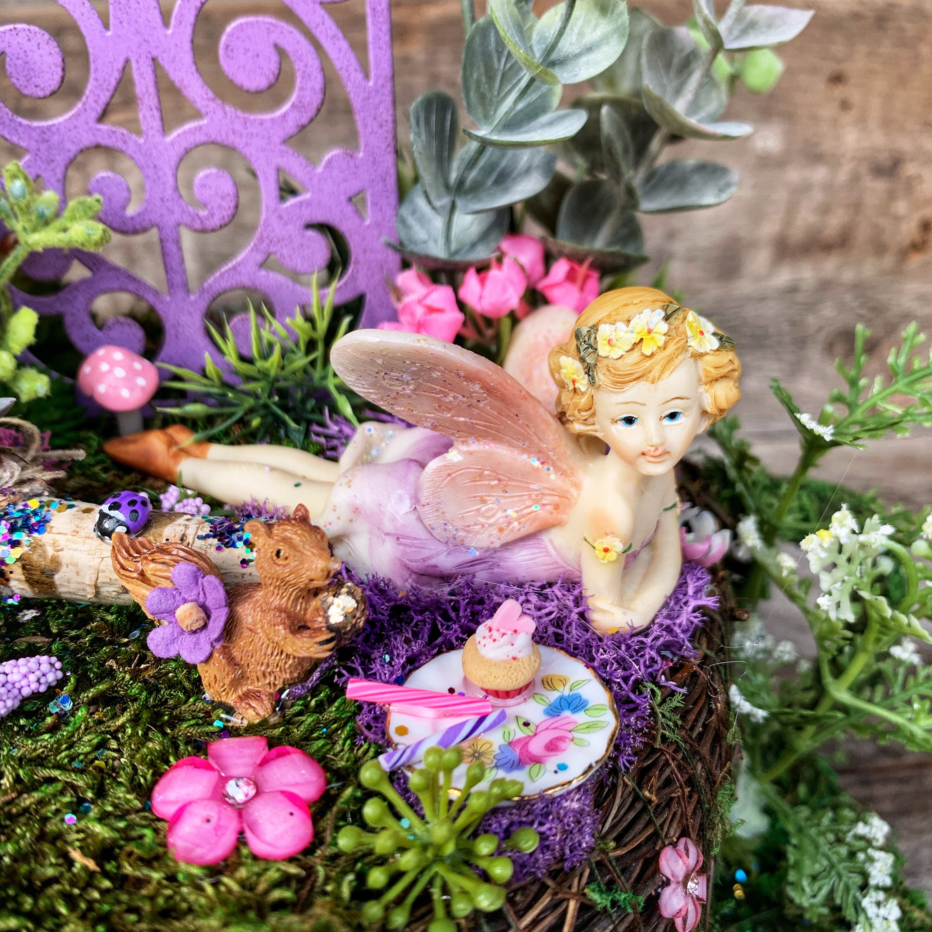 Miniature Dollhouse FAIRY GARDEN Fairy Bride Accessories Miniature Dollhouse FAIRY GARDEN Fairy Bride Accessories