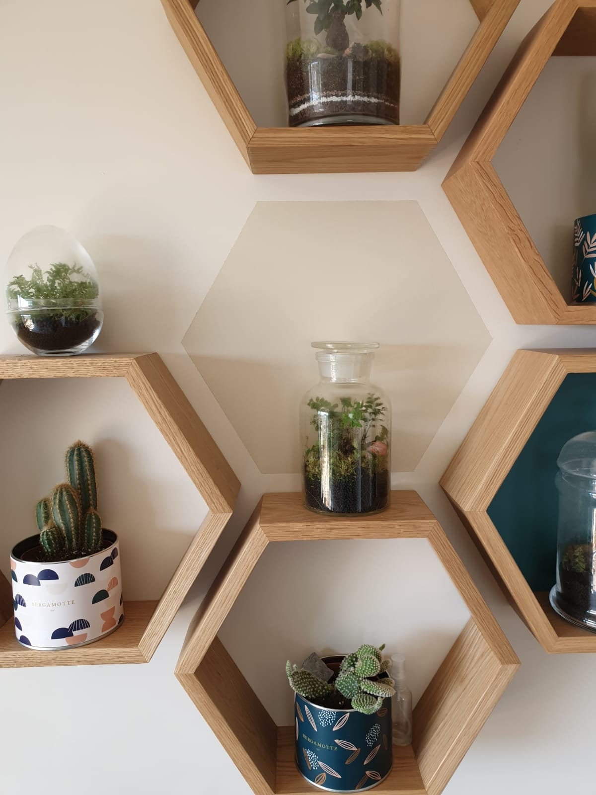 Etagère Hexagonale Abeille