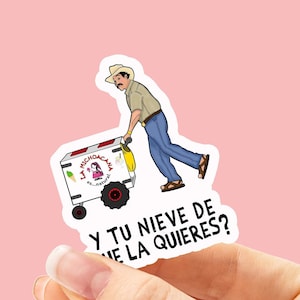 El paletero sticker, Latina Sticker, Funny Mexican sticker, Spanish Sticker, Latin sticker, Regalos en Español, Pegatina, Calcomania