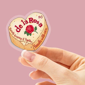 Mazapan sticker, Spanish valentines Sticker, Dia del Amor sticker, Regalos en español, Mexican sticker, Valentine's Sticker, Spanish gift