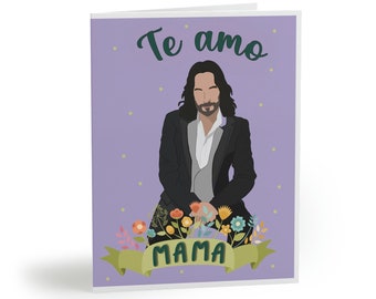 Te amo mama Card, El Buki Card, Tarjeta para Mama, Dia de la Madre gift, Regalos en español, Regalos para Mama, Marco Antonio Solis Card