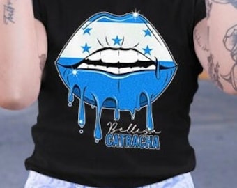 Belleza Catracha shirt, Hondureña shirt, Catracha shirt, Honduras Flag shirt, Honduras shirt, Latina shirt, Regalos en Español