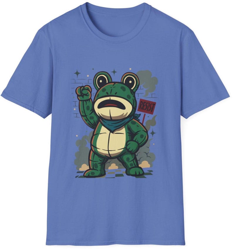 Portland Freedom Frog shirt, Resistance Tee, Protest Shirt, Pro Immigration shirt, Portland Frog Activist Tee bild 9