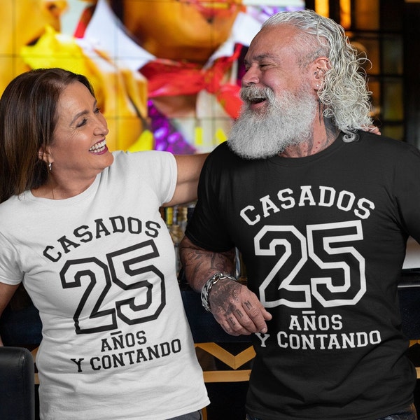 Aniversario de Bodas shirt, Aniversario gift couple, Aniversario Gift, Regalos en Español, Aniversario gift for Husband, Matching Couple tee