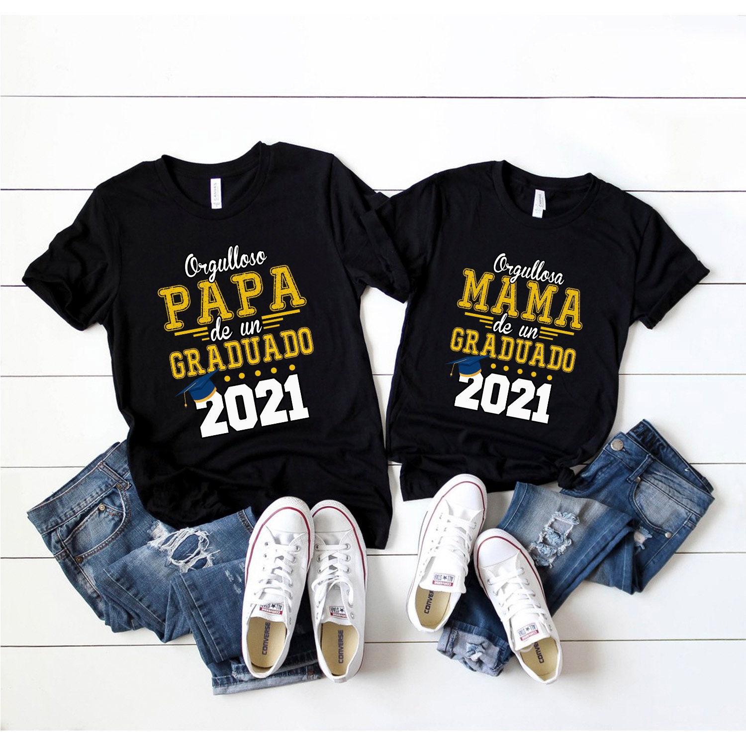 Camisas De Graduaci n Etsy