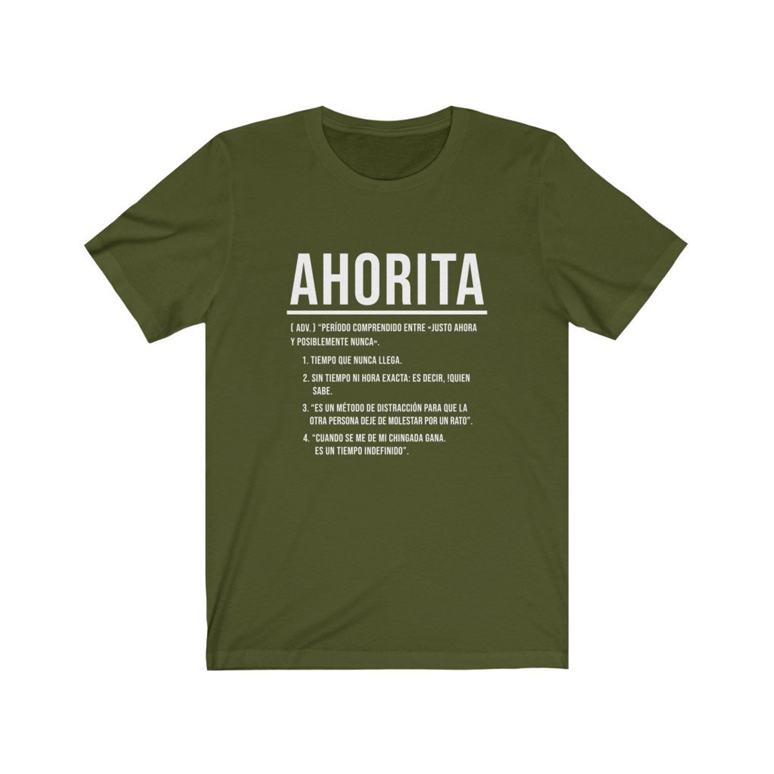 Ahorita Shirt Regalo En Español Mexican Shirt Funny Latin - Etsy