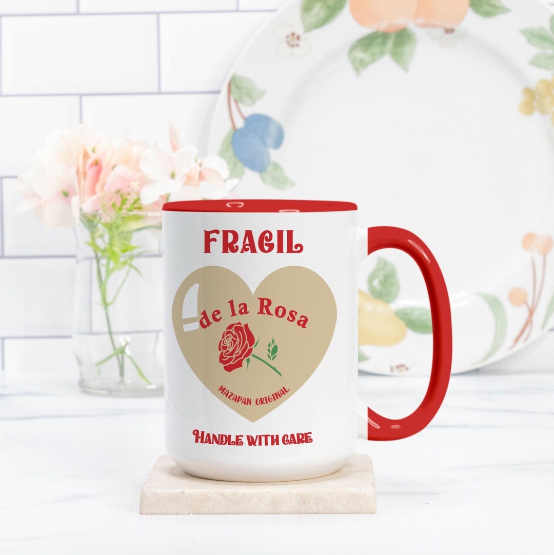 Valentine's Mug, Latina Mug, Taza Mexicana, Spanish Valentines, Latina