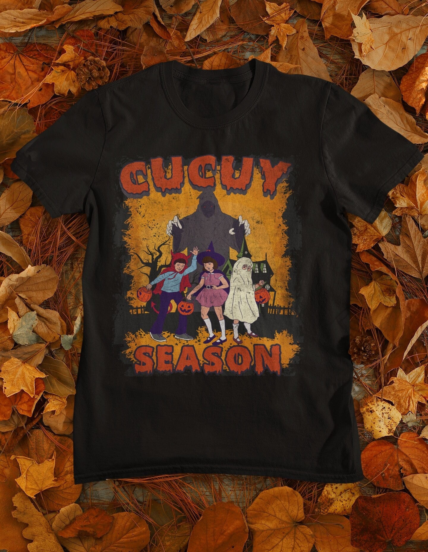 Cucuy season shirt, El cucuy, Dia de Muertos, Spanish halloween, Latina shirt, Triko-tri, Spanish shirt, Catrina shirt, Regalos en español