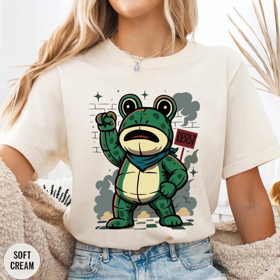 Portland Freedom Frog shirt, Resistance Tee, Protest Shirt, Pro Immigration shirt, Portland Frog Activist Tee