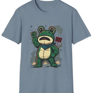 Portland Freedom Frog shirt, Resistance Tee, Protest Shirt, Pro Immigration shirt, Portland Frog Activist Tee bild 10