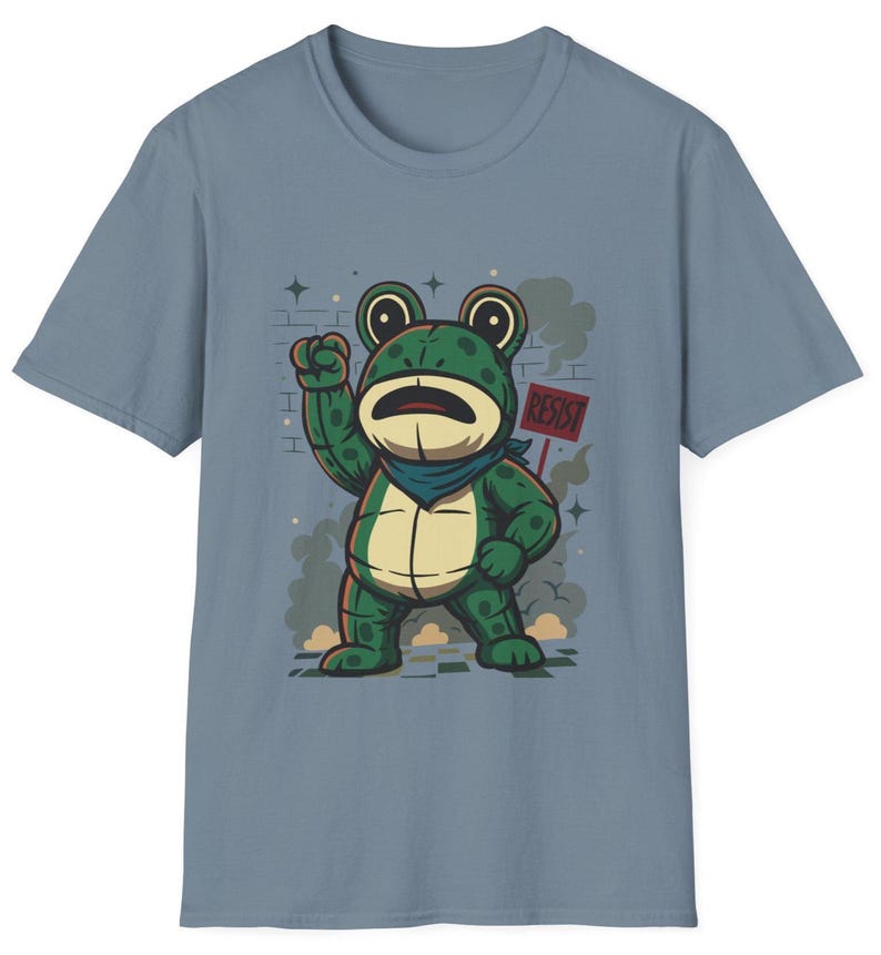 Portland Freedom Frog shirt, Resistance Tee, Protest Shirt, Pro Immigration shirt, Portland Frog Activist Tee bild 10