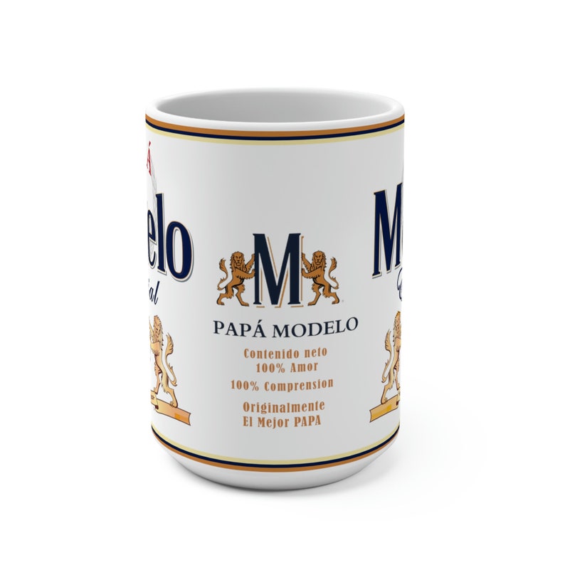 Papa Modelo taza, Regalos para Papa, Modelo Especial, Taza para Papa, Regalos en español, Regalo de Cumpleaños, Mexican Dad gift,Mexican Mug image 2