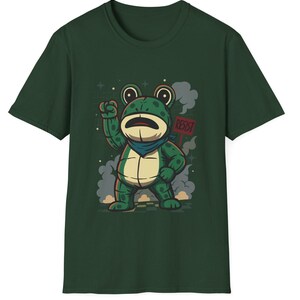 Portland Freedom Frog shirt, Resistance Tee, Protest Shirt, Pro Immigration shirt, Portland Frog Activist Tee Forest Green