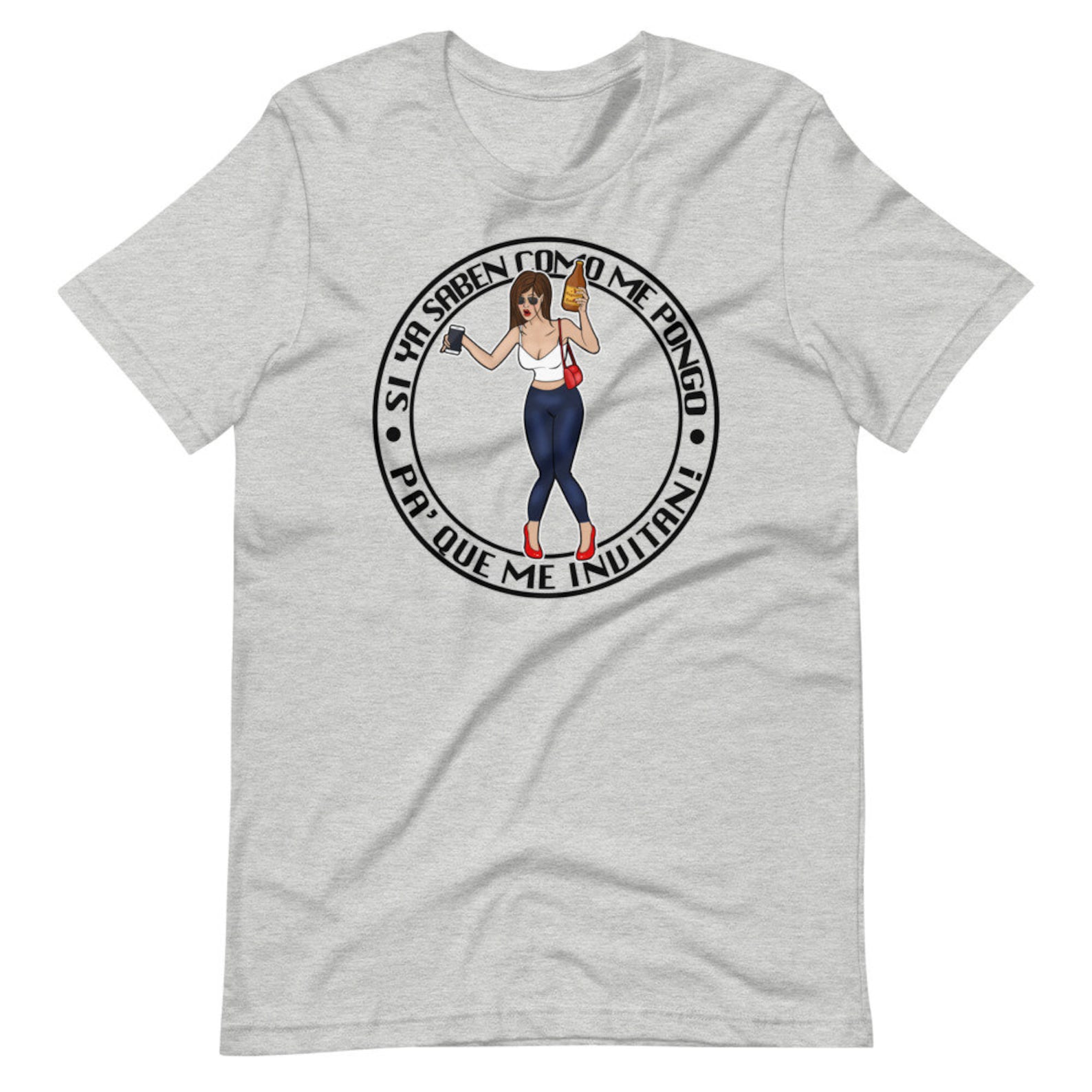 Si Ya Saben Como Me Pongo Shirt, Funny Mexican Shirt,
