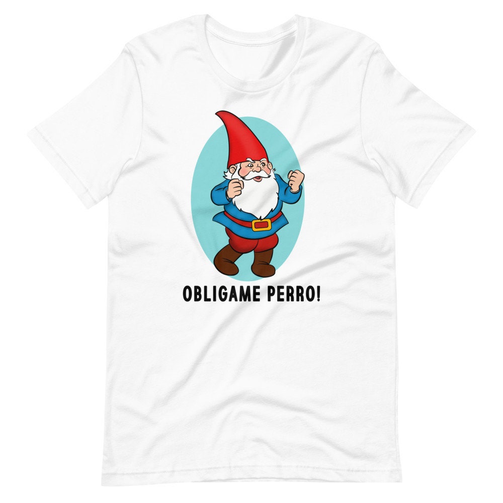 Obligame Perro Funny Duende Mexican Meme Raglan Baseball Tee