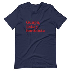 Guapa, Lista Y Feminista Shirt, Feminista Shirt, Latina Shirt, Mexican ...