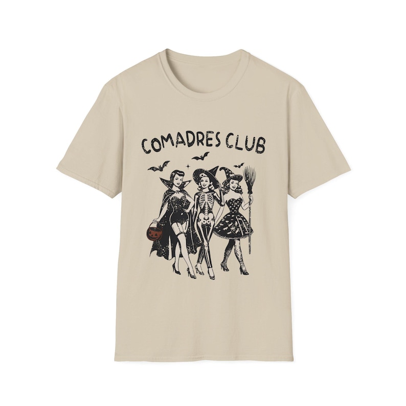 Comadres club, Latina Halloween shirt, Dia de Muertos shirt, Spanish shirt, Spanish gift, Regalos en español, Latina shirt, Latina gift Sand