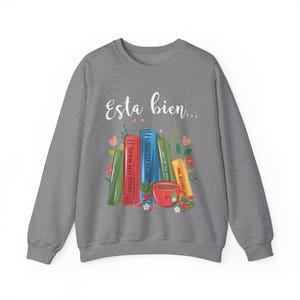 Esta bien sweatshirt, Salud mental sweatshirt, Amor Propio sweatshirt, Latina sweatshirt, Latina present, Regalos en español, spansk sweatshirt bild 7