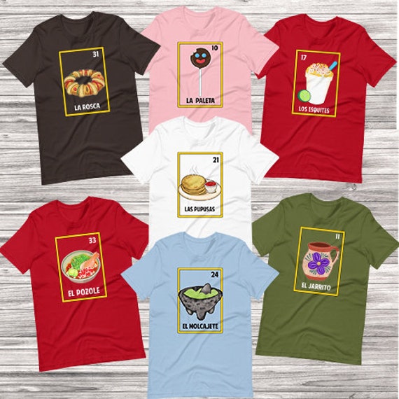 loteria mexicana shirts