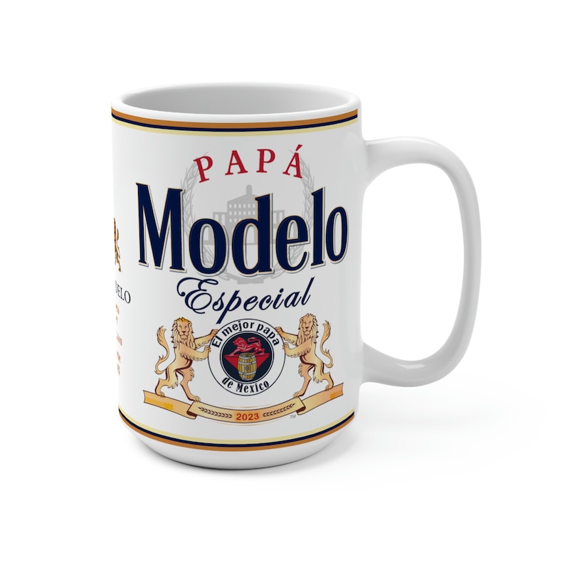 Papa Modelo taza, Regalos para Papa, Modelo Especial, Taza para Papa, Regalos en español, Regalo de Cumpleaños, Mexican Dad gift,Mexican Mug image 3