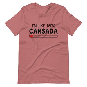 May include: A pink t-shirt with the text "I'm like 150% Cansada" and a progress bar with red fill.