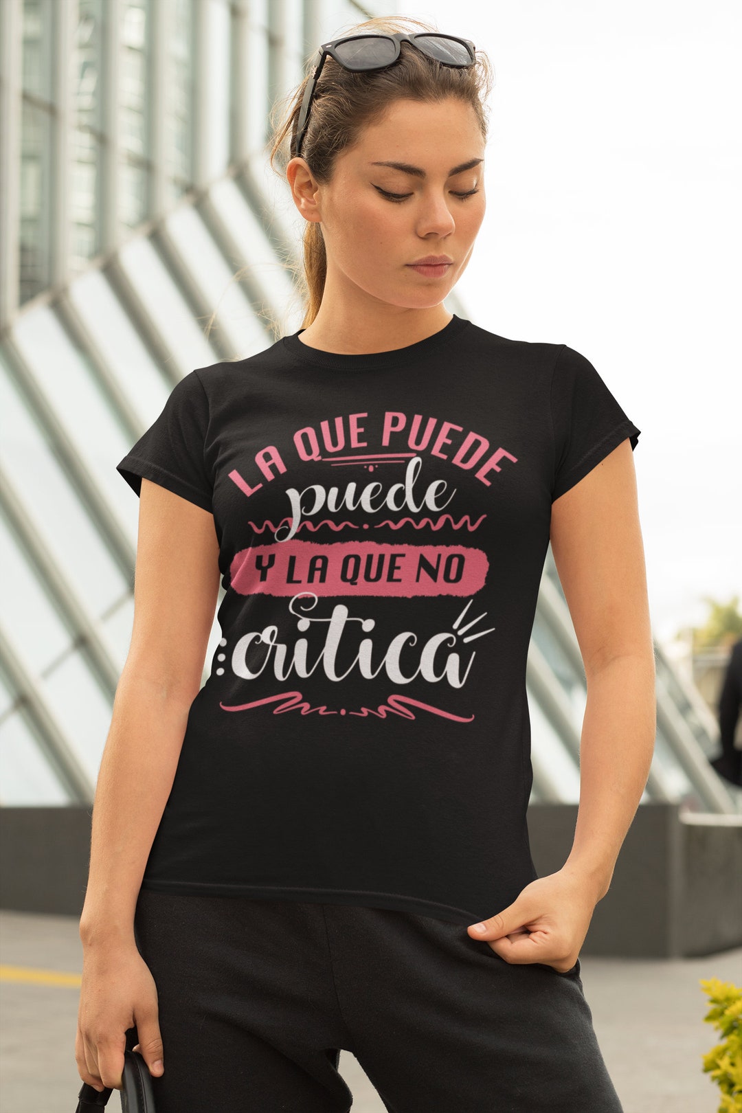 La Que Puede Puede T-shirt: Latina Spanish Gift - Etsy Singapore