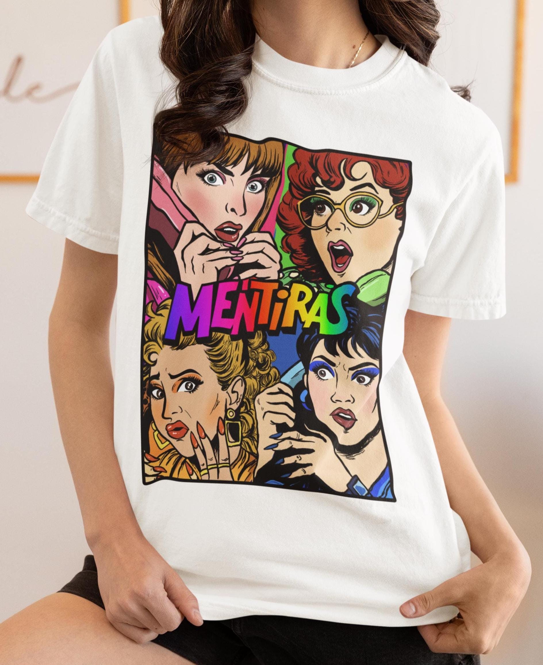 Mentiras La Serie Shirt: Funny Spanish Tee, Belinda Fan Gift