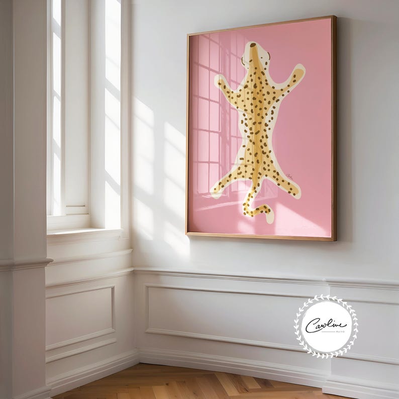 A hand-drawn art print elegantly displayed in a modern frame, showcasing its fine detail and soft, feminine aesthetic. The artwork adds a touch of sophistication and warmth to any interior space, making it perfect for home, studio, or office decor. Frame shown for styling inspiration; frame not included with purchase.