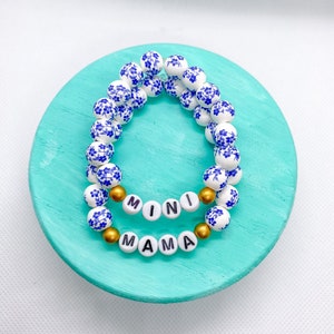 Ensemble maman et mini bracelet