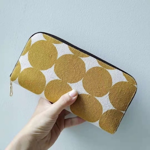 Kupplungs-Brieftasche für Frauen, Reißverschluss-Brieftasche, Geldumschlag-Brieftasche, Stoff-Brieftasche, Bifold-Brieftasche, schlanke Brieftasche, Geschenk für sie