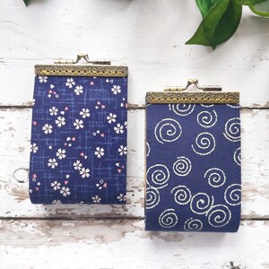 Porte-cartes à thème Sakura pour femmes, porte-cartes japonais Sakura, porte-cartes Sakura, idée cadeau d'anniversaire