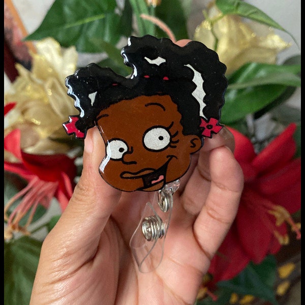 Susie inspired badge reel