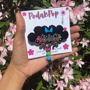 Black PPG inspired badge reel