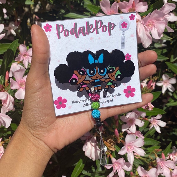 Black PPG inspired badge reel