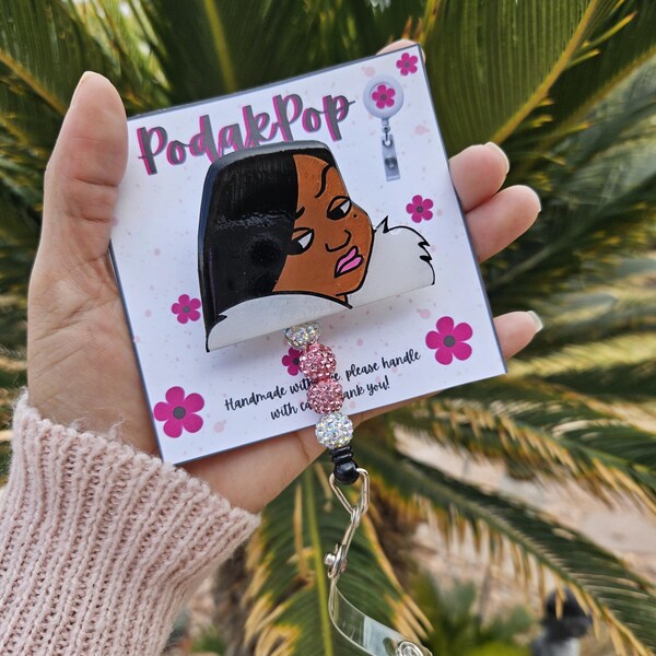 Penné inspired badge reel