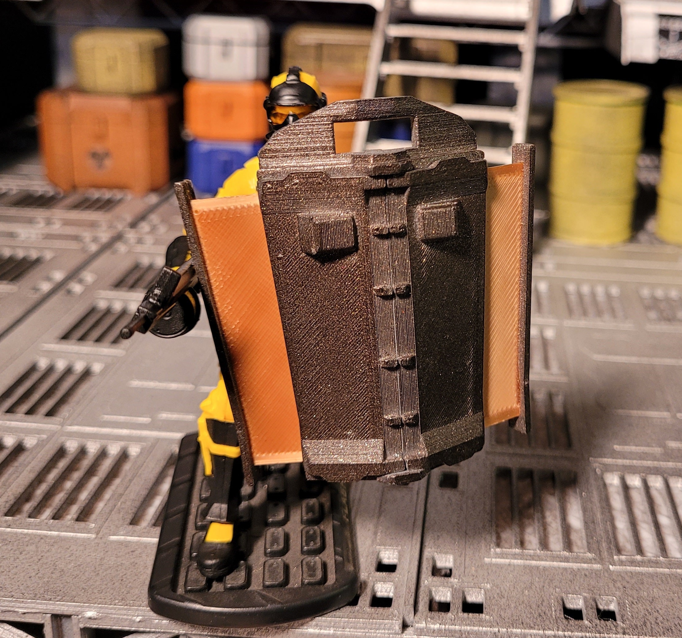 Expanding Riot Shield for 118/4 inch figures Etsy