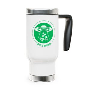 Coffee IS Universal UFO Coffee Travel Mug - 14oz - Stainless Steel