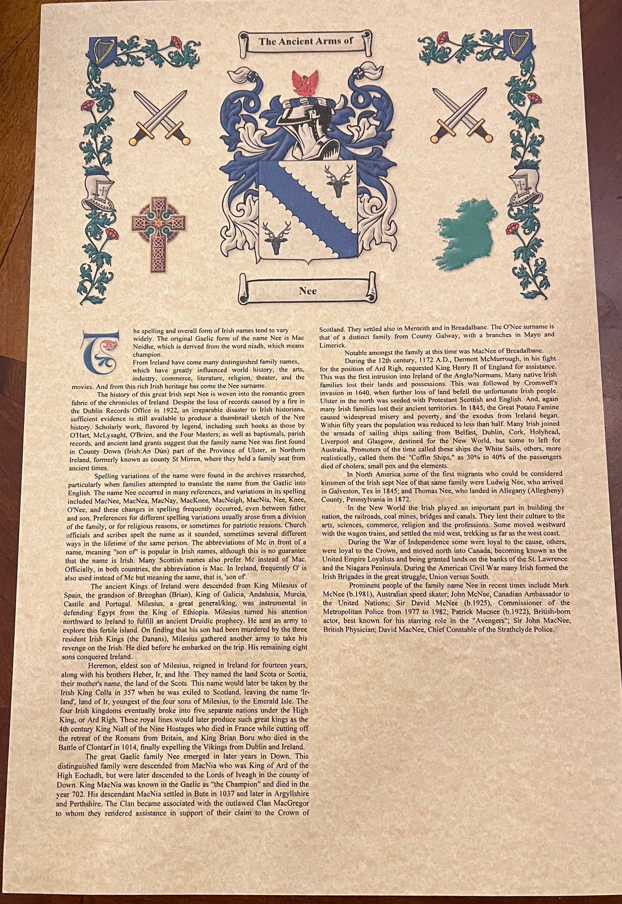 Last Name History and Coat of Arms, Coat of Arms History, Family Crest ...