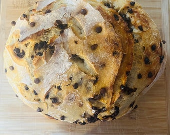 Chocolate Chip Sourdough Bread