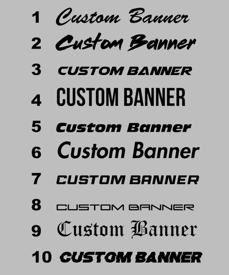 Window Banner Sticker Designs Custom Windshield Banner Decal Vinyl Die Cut Sticker for Front Window ...