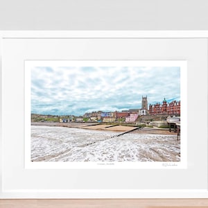 Cromer Norfolk art print, picture, wall decor, painting, landscape. East Anglia Birthday, Wedding, Anniversary gift. Limited edition, signed