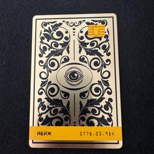 Wick, John Tasarov Imports Access card METAL!