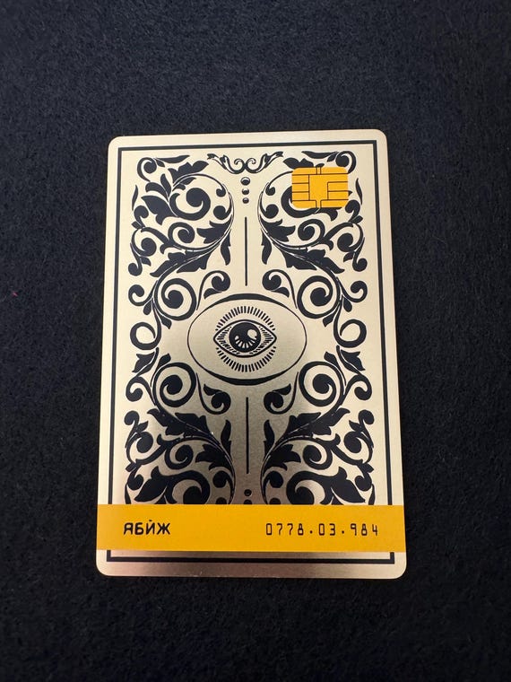 Wick, John Tasarov Imports Access Card METAL! - Etsy