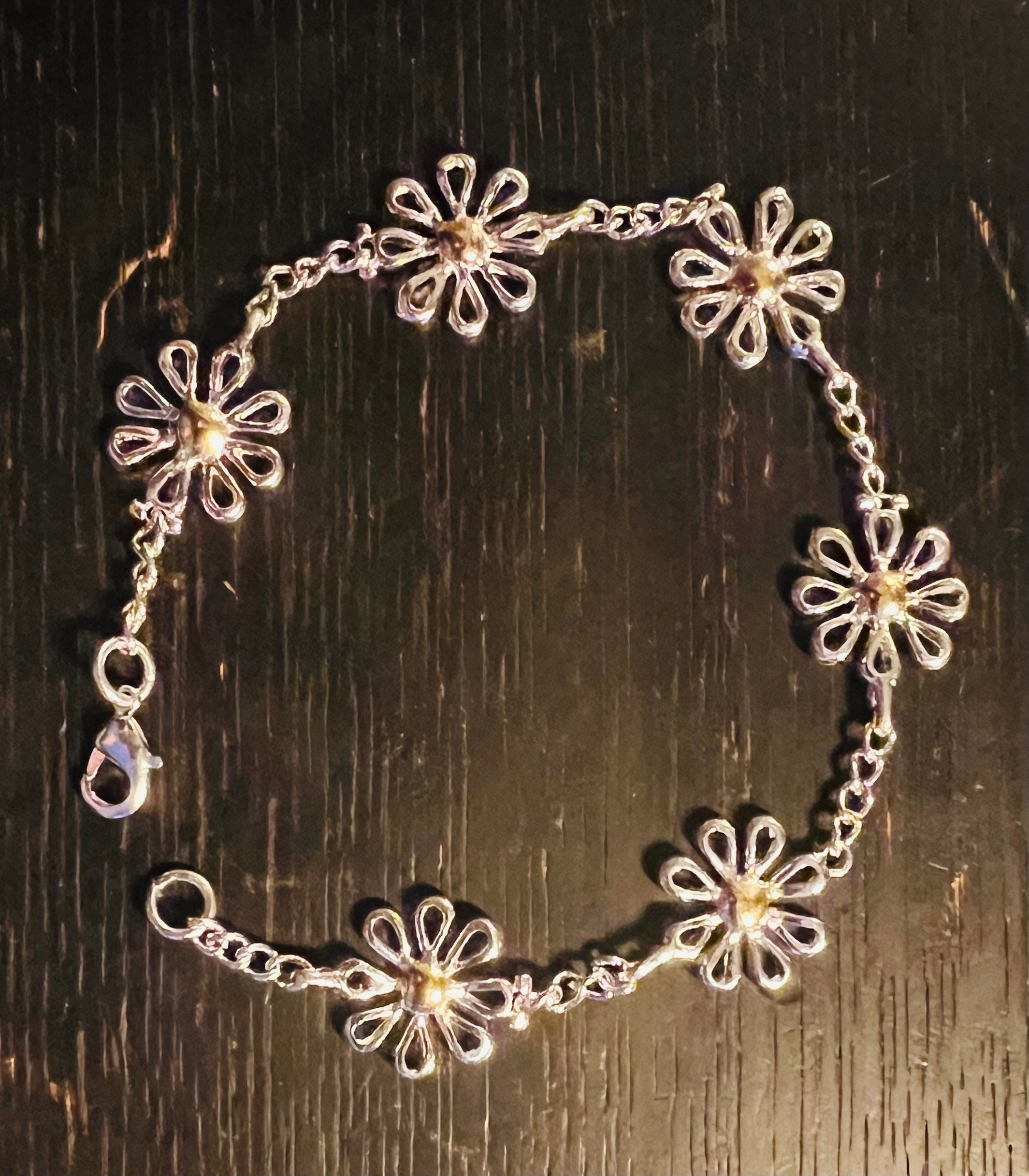 Wick John Helen Daisy Bracelet READ FULL DESCRIPTION Etsy