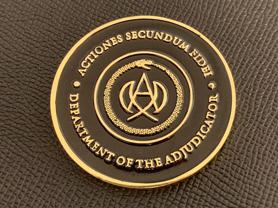 Wick, John Adjudicator Coin High Table Etsy